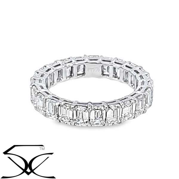 Claw Set Lab Grown Diamond Wedding/Eternity Ring